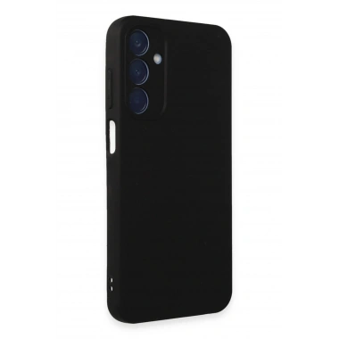 Mey İthalat®  Samsung Galaxy A25 5G Kılıf Nano içi Kadife Silikon - Siyah