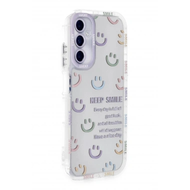 Mey İthalat®  Samsung Galaxy A25 5G Kılıf Reflexion Desenli Kapak - Desen 2