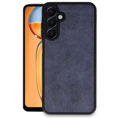 Mey İthalat®  Samsung Galaxy A26 Kılıf Aras Deri Kapak - Lacivert