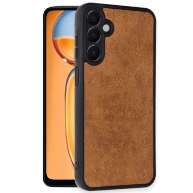 Mey İthalat®  Samsung Galaxy A26 Kılıf Aras Deri Kapak - Taba