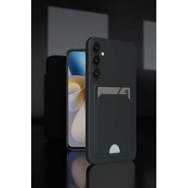 Mey İthalat®  Samsung Galaxy A26 Kılıf Kelvin Kartvizitli Silikon - Açık Yeşil