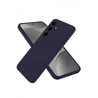 Mey İthalat®  Samsung Galaxy A26 Kılıf Nano içi Kadife Silikon - Lacivert