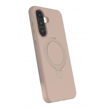 Mey İthalat®  Samsung Galaxy A26 Regal Magsafe Standlı Kapak - Çöl Titanyum
