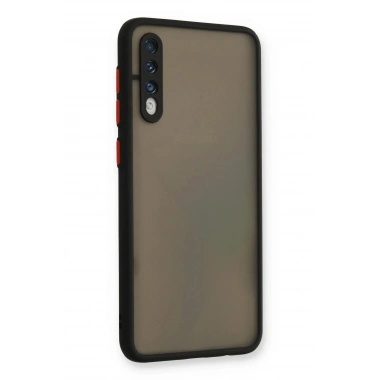 Mey İthalat®  Samsung Galaxy A30S Kılıf Montreal Silikon Kapak - Siyah