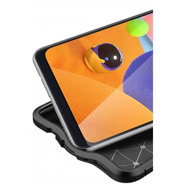 Mey İthalat®  Samsung Galaxy A31 Kılıf Auto Focus Kapak - Kırmızı