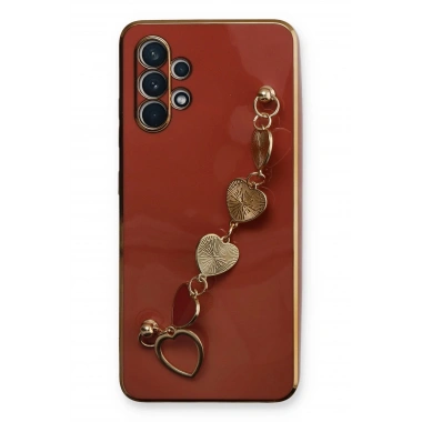 Mey İthalat® Samsung Galaxy A32 Kılıf Esila Silikon - Kırmızı