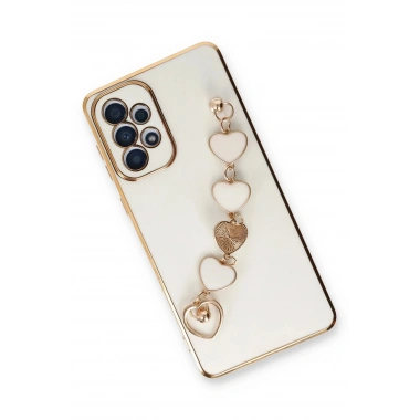 Mey İthalat®  Samsung Galaxy A33 5G Kılıf Esila Silikon - Beyaz