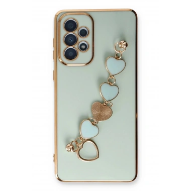 Mey İthalat® Samsung Galaxy A33 5G Kılıf Esila Silikon - Su Yeşili