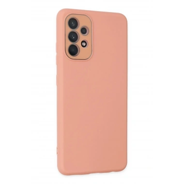 Mey İthalat® Samsung Galaxy A33 5G Kılıf Lansman Glass Kapak - Pembe