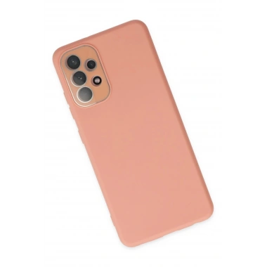 Mey İthalat® Samsung Galaxy A33 5G Kılıf Lansman Glass Kapak - Pembe
