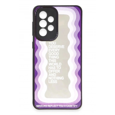 Mey İthalat®  Samsung Galaxy A33 5G Kılıf Mirror Desenli Kapak - Mirror - 5