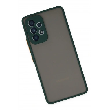 Mey İthalat®  Samsung Galaxy A33 5G Kılıf Montreal Silikon Kapak - Yeşil