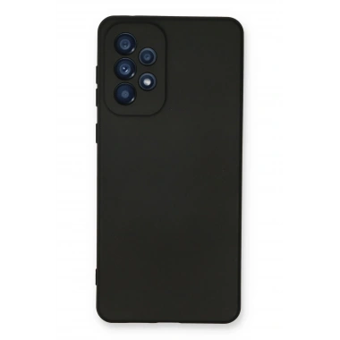 Mey İthalat®  Samsung Galaxy A33 5G Kılıf Nano içi Kadife Silikon - Siyah
