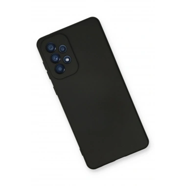 Mey İthalat®  Samsung Galaxy A33 5G Kılıf Nano içi Kadife Silikon - Siyah