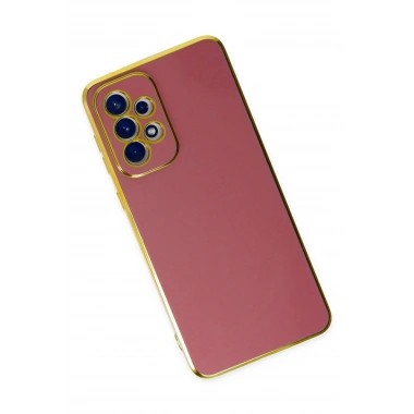 Mey İthalat®  Samsung Galaxy A33 5G Kılıf Volet Silikon - Kırmızı