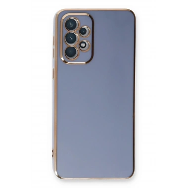 Mey İthalat®  Samsung Galaxy A33 5G Kılıf Volet Silikon - Mavi