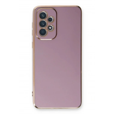 Mey İthalat®  Samsung Galaxy A33 5G Kılıf Volet Silikon - Mor
