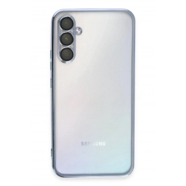 Mey İthalat®  Samsung Galaxy A34 5G Kılıf  Lensli Silikon - Açık Mavi