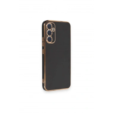 Mey İthalat®  Samsung Galaxy A34 5G Kılıf Volet Silikon - Siyah