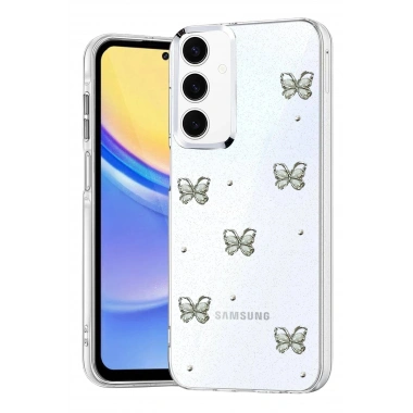 Mey İthalat®  Samsung Galaxy A35 5G Fiyonk Desenli Kapak - Desen 9