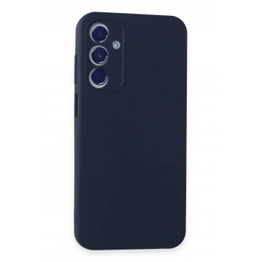 Mey İthalat®  Samsung Galaxy A35 5G Kılıf First Silikon - Lacivert