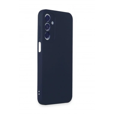 Mey İthalat®  Samsung Galaxy A35 5G Kılıf First Silikon - Lacivert