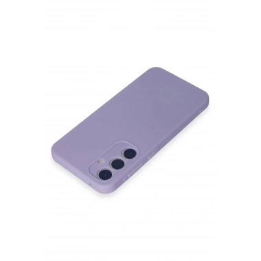 Mey İthalat®  Samsung Galaxy A35 5G Kılıf First Silikon - Lila