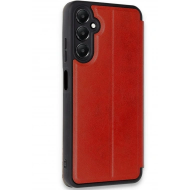 Mey İthalat® Samsung Galaxy A35 5G Kılıf Flip Cover - Kırmızı