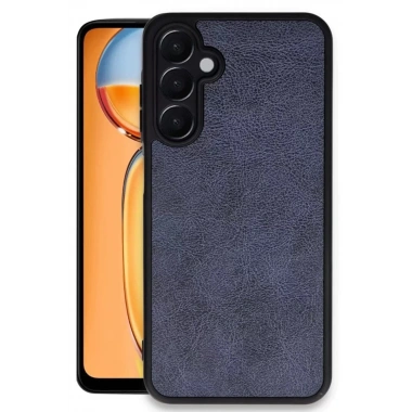 Mey İthalat®  Samsung Galaxy A36 Kılıf Aras Deri Kapak - Lacivert