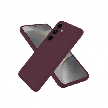 Mey İthalat®  Samsung Galaxy A36 Kılıf First Silikon - Mürdüm
