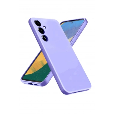 Mey İthalat®  Samsung Galaxy A36 Kılıf Nano içi Kadife Silikon - Lila