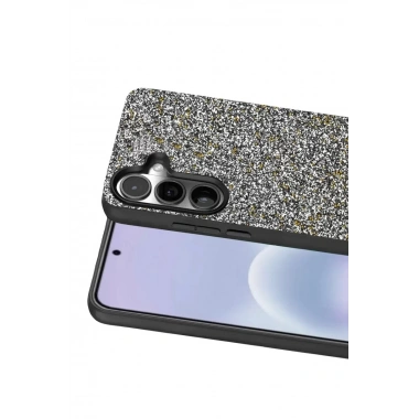 Mey İthalat® Samsung Galaxy A37 5G Bright Simli Kapak - Gold