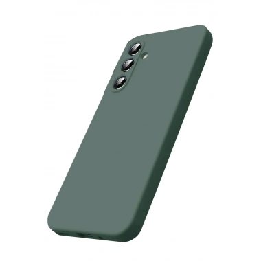 Mey İthalat®  Samsung Galaxy A37 5G First Silikon - Koyu Yeşil