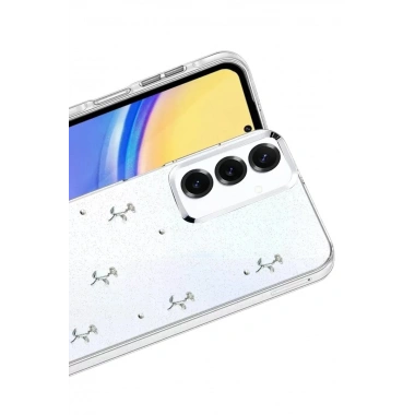 Mey İthalat®  Samsung Galaxy A37 5G Fiyonk Desenli Kapak - Desen 4