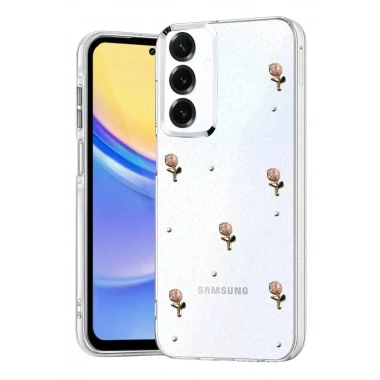Mey İthalat®  Samsung Galaxy A37 5G Fiyonk Desenli Kapak - Desen 6