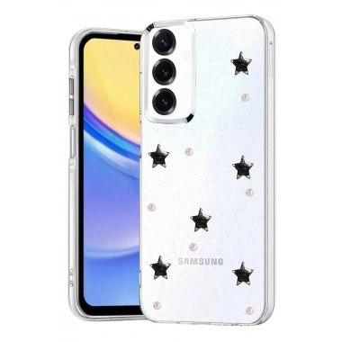 Mey İthalat®  Samsung Galaxy A37 5G Fiyonk Desenli Kapak - Desen 7