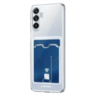 Mey İthalat®  Samsung Galaxy A37 5G Kart Şeffaf Silikon - Şeffaf