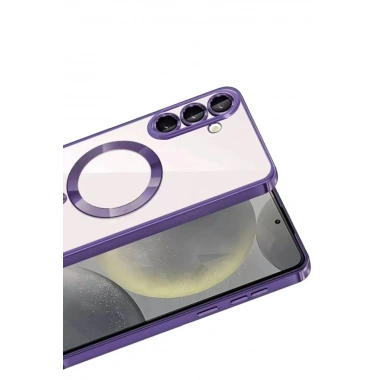 Mey İthalat®  Samsung Galaxy A37 5G Kross Magneticsafe Kapak - Mor