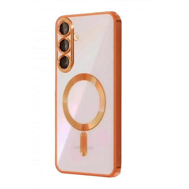 Mey İthalat®  Samsung Galaxy A37 5G Kross Magneticsafe Kapak - Turuncu