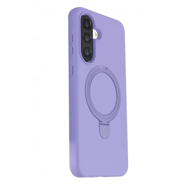 Mey İthalat®  Samsung Galaxy A37 5G Regal Magsafe Standlı Kapak - Lila
