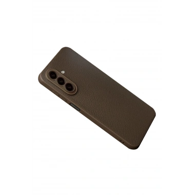 Mey İthalat®  Samsung Galaxy A37 5G Thermax Silikon Kılıf - Kahverengi