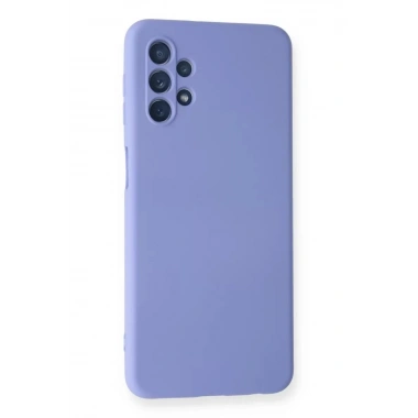 Mey İthalat®  Samsung Galaxy A52 Kılıf Nano içi Kadife Silikon - Lila