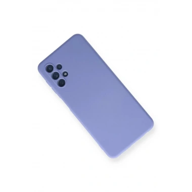 Mey İthalat®  Samsung Galaxy A52 Kılıf Nano içi Kadife Silikon - Lila