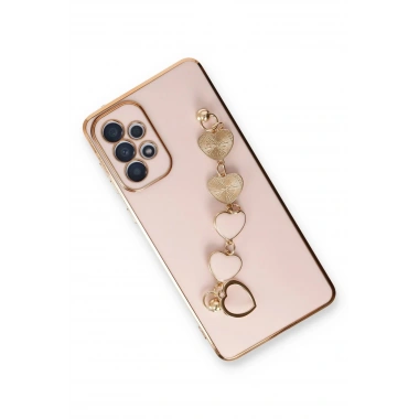 Mey İthalat®  Samsung Galaxy A53 5G Kılıf Esila Silikon - Pudra