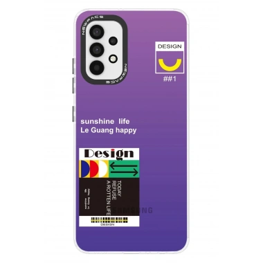 Mey İthalat®  Samsung Galaxy A53 5G Kılıf Estoril Desenli Kapak - Estoril - 4
