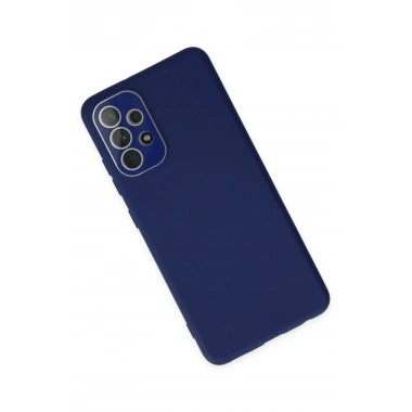 Mey İthalat® Samsung Galaxy A53 5G Kılıf Lansman Glass Kapak - Sky Blue
