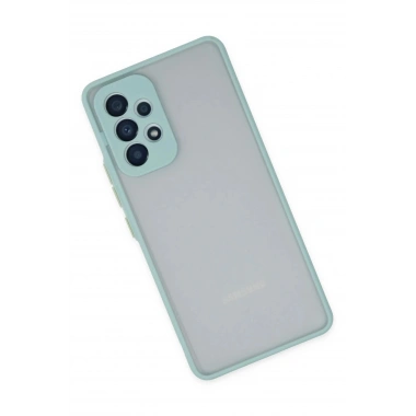 Mey İthalat®  Samsung Galaxy A53 5G Kılıf Montreal Silikon Kapak - Turkuaz
