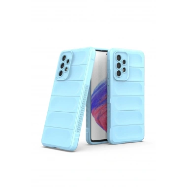 Mey İthalat®  Samsung Galaxy A53 5G Kılıf Optimum Silikon - Sky Blue