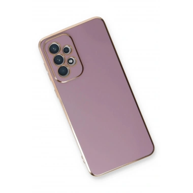 Mey İthalat®  Samsung Galaxy A53 5G Kılıf Volet Silikon - Mor