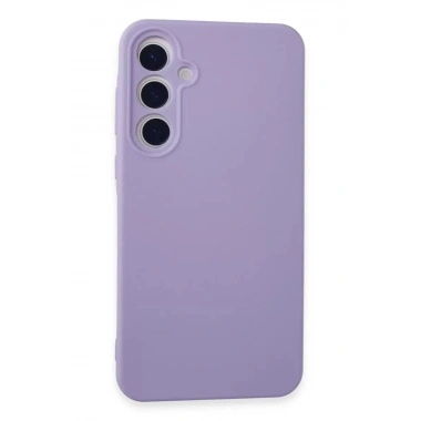 Mey İthalat®  Samsung Galaxy A55 5G Kılıf Nano içi Kadife Silikon - Lila